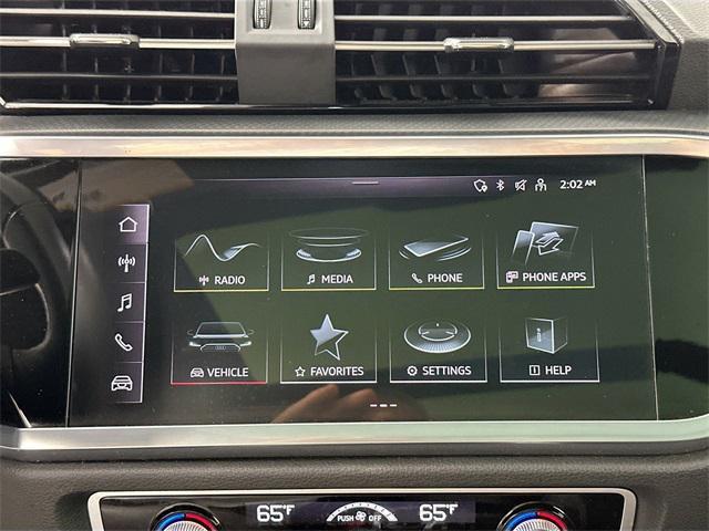 used 2023 Audi Q3 car, priced at $30,500