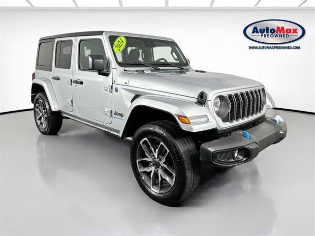 used 2024 Jeep Wrangler 4xe car, priced at $32,500