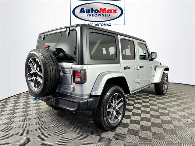 used 2024 Jeep Wrangler 4xe car, priced at $32,500
