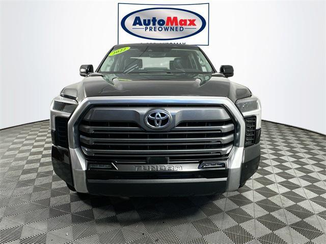 used 2022 Toyota Tundra Hybrid car, priced at $50,500