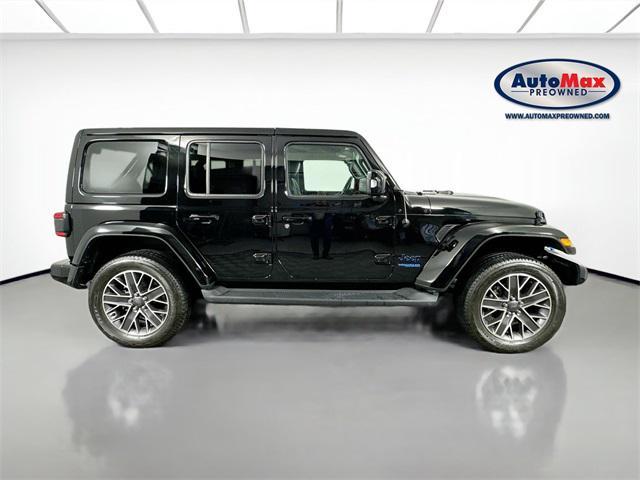 used 2022 Jeep Wrangler Unlimited 4xe car, priced at $37,000