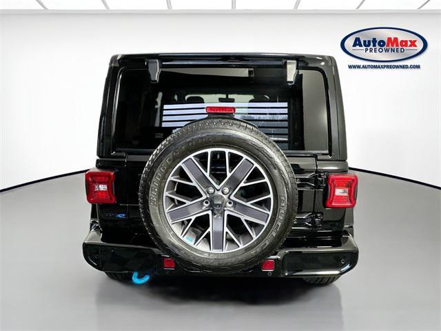 used 2022 Jeep Wrangler Unlimited 4xe car, priced at $37,000