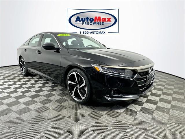 used 2022 Honda Accord car, priced at $25,500