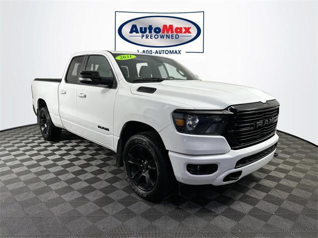 used 2021 Ram 1500 car, priced at $32,000