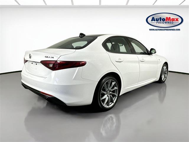 used 2022 Alfa Romeo Giulia car, priced at $27,500