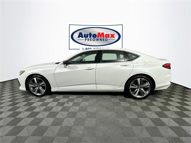 used 2021 Acura TLX car, priced at $32,000