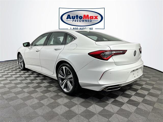 used 2021 Acura TLX car, priced at $32,000