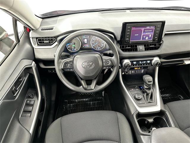 used 2021 Toyota RAV4 Hybrid car, priced at $25,000