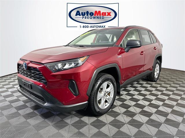 used 2021 Toyota RAV4 Hybrid car, priced at $25,000