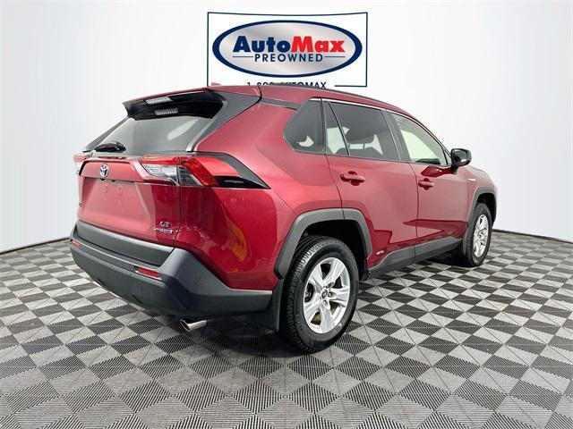 used 2021 Toyota RAV4 Hybrid car, priced at $25,000