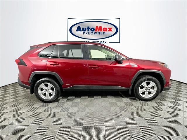 used 2021 Toyota RAV4 Hybrid car, priced at $25,000