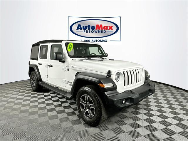 used 2021 Jeep Wrangler Unlimited car, priced at $32,000