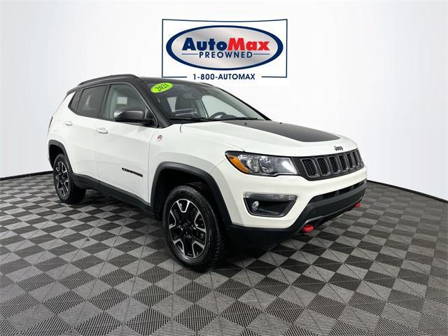 used 2021 Jeep Compass car, priced at $19,999