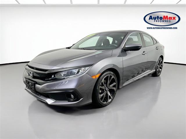 used 2021 Honda Civic car, priced at $21,500