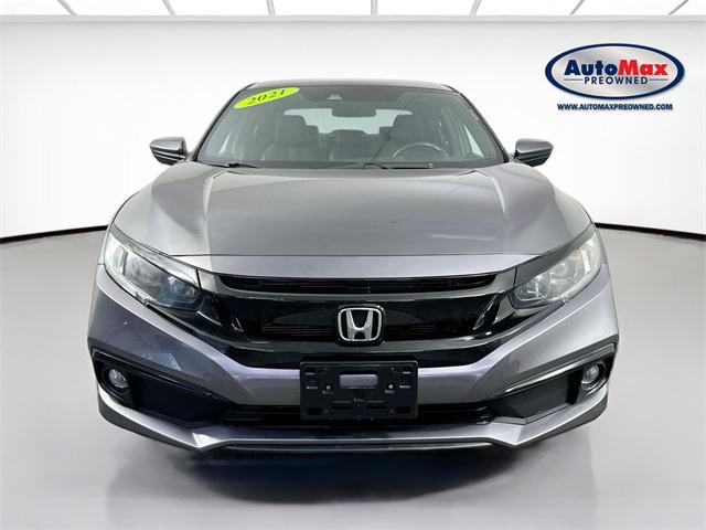 used 2021 Honda Civic car, priced at $21,500