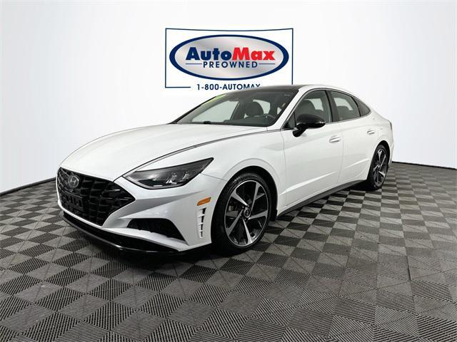 used 2021 Hyundai Sonata car, priced at $23,000