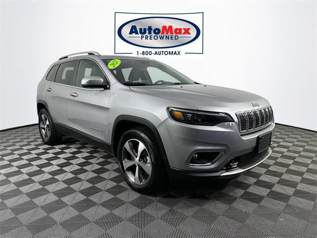 used 2021 Jeep Cherokee car, priced at $23,000