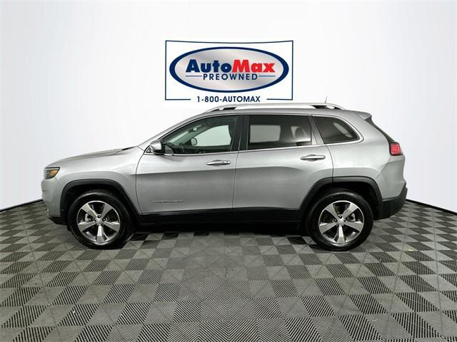 used 2021 Jeep Cherokee car, priced at $23,000