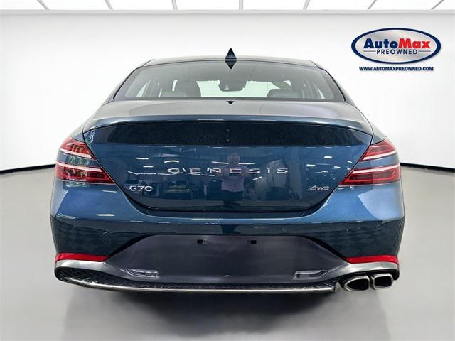 used 2023 Genesis G70 car, priced at $32,500