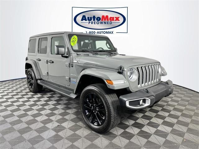 used 2021 Jeep Wrangler Unlimited car, priced at $34,000