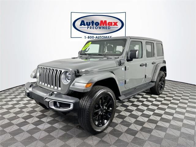 used 2021 Jeep Wrangler Unlimited car, priced at $34,000