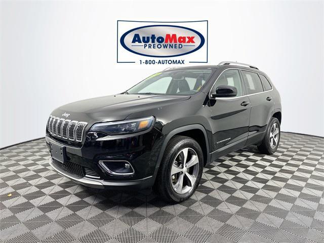 used 2021 Jeep Cherokee car, priced at $22,500