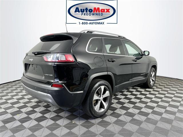 used 2021 Jeep Cherokee car, priced at $22,500