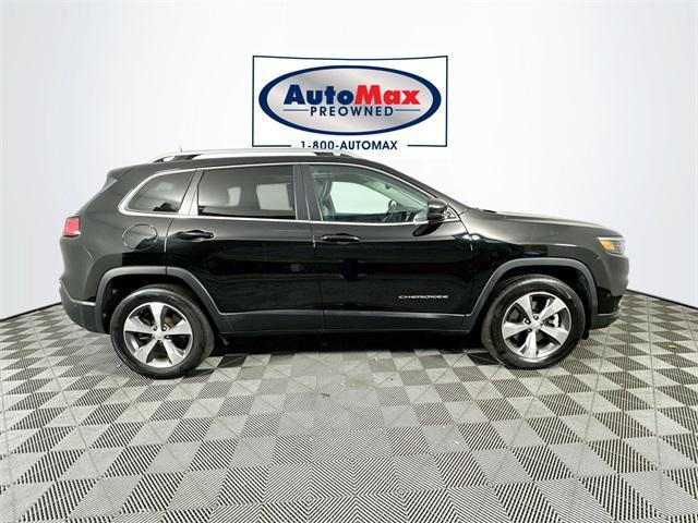 used 2021 Jeep Cherokee car, priced at $22,500