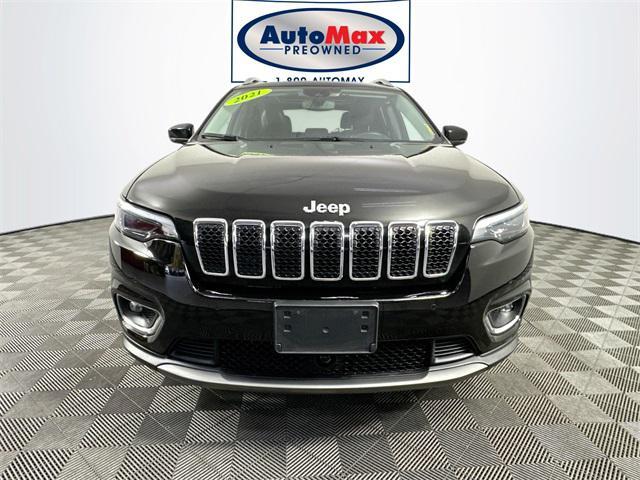 used 2021 Jeep Cherokee car, priced at $22,500