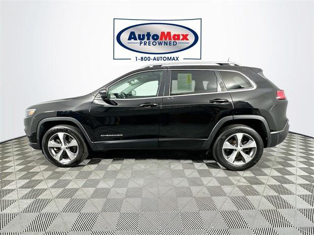 used 2021 Jeep Cherokee car, priced at $22,500