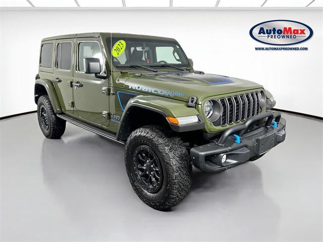 used 2023 Jeep Wrangler 4xe car, priced at $40,000