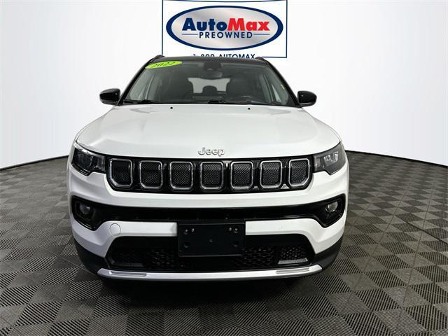 used 2022 Jeep Compass car, priced at $23,500