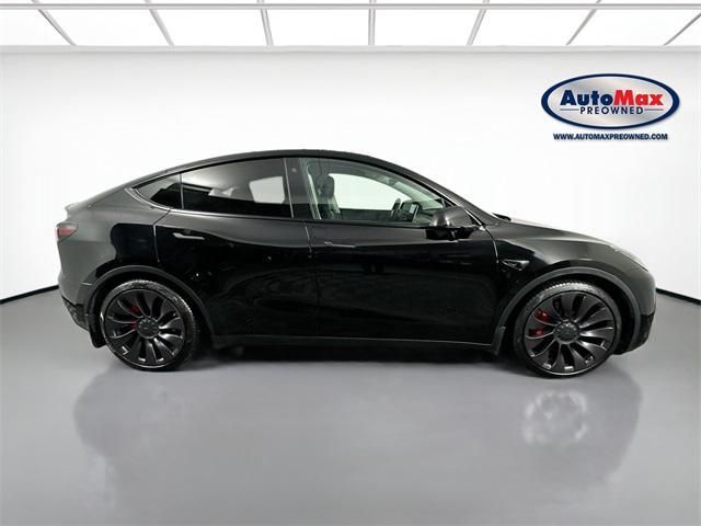 used 2022 Tesla Model Y car, priced at $31,000