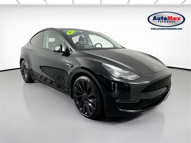 used 2022 Tesla Model Y car, priced at $31,000