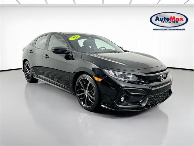used 2021 Honda Civic car, priced at $22,000