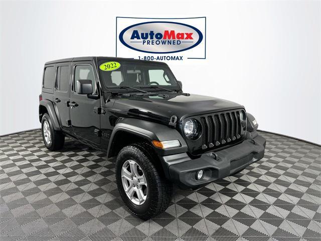 used 2022 Jeep Wrangler Unlimited car, priced at $27,000