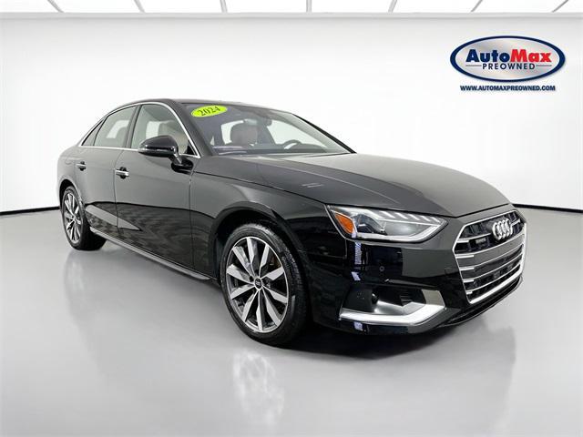used 2024 Audi A4 car, priced at $34,000