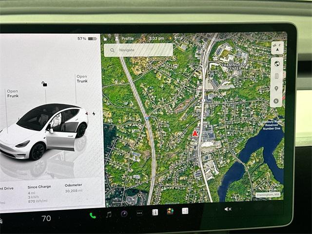 used 2022 Tesla Model Y car, priced at $31,500