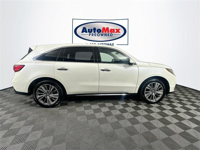 used 2017 Acura MDX car, priced at $19,000