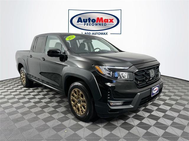 used 2021 Honda Ridgeline car, priced at $28,500