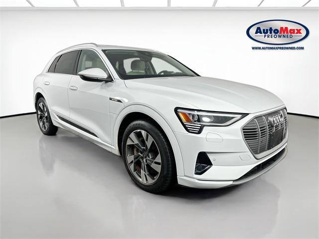 used 2021 Audi e-tron car, priced at $28,500