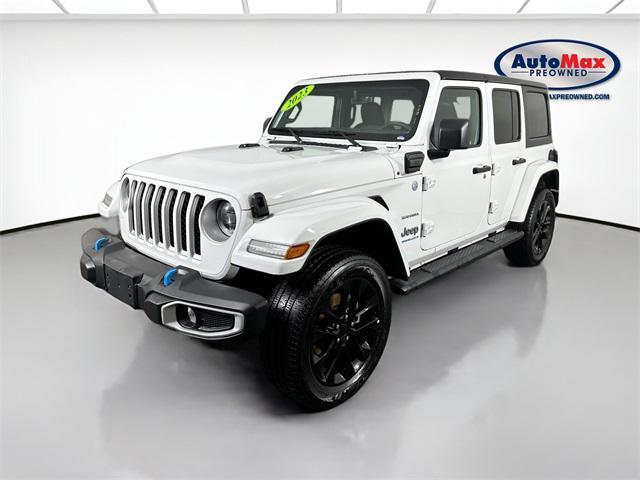 used 2023 Jeep Wrangler 4xe car, priced at $29,500