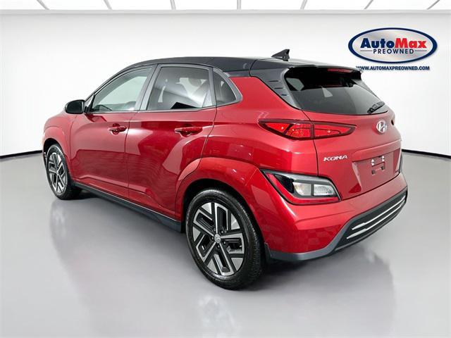 used 2023 Hyundai Kona EV car, priced at $18,500