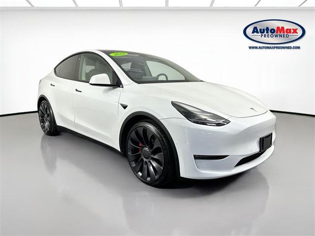 used 2022 Tesla Model Y car, priced at $31,000