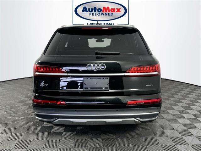 used 2022 Audi Q7 car, priced at $38,000