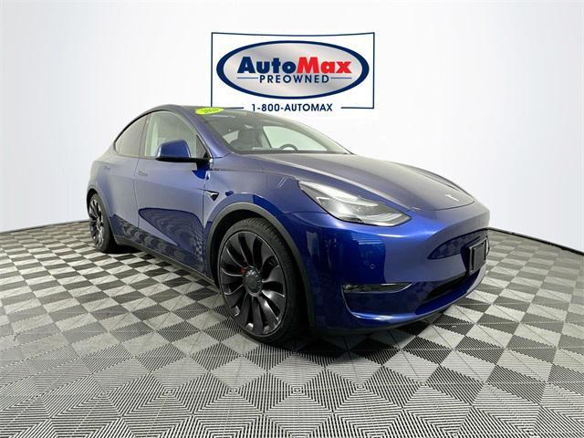 used 2021 Tesla Model Y car, priced at $31,000