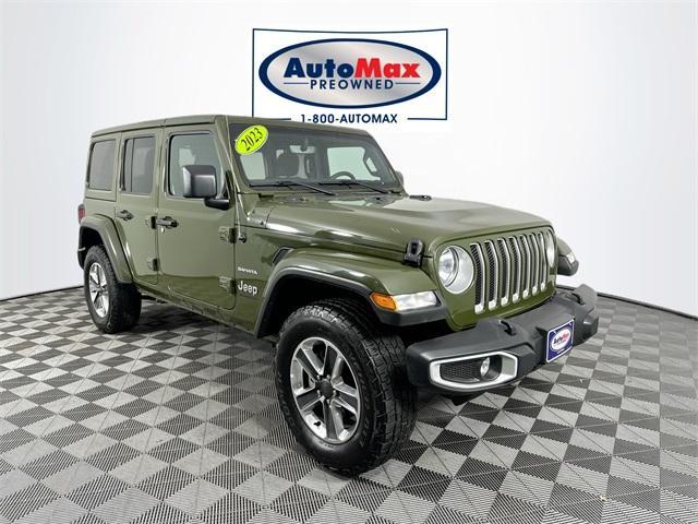 used 2023 Jeep Wrangler car, priced at $38,500
