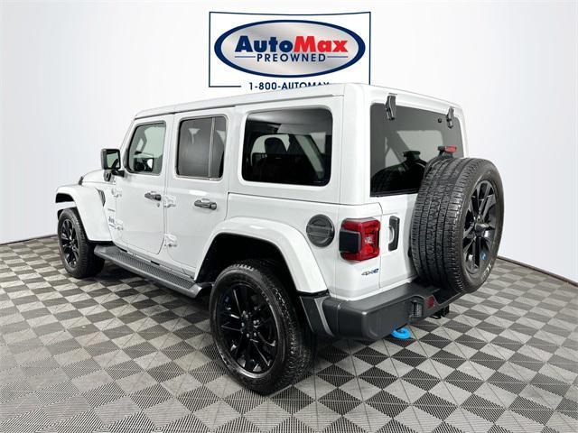 used 2022 Jeep Wrangler Unlimited 4xe car, priced at $35,500