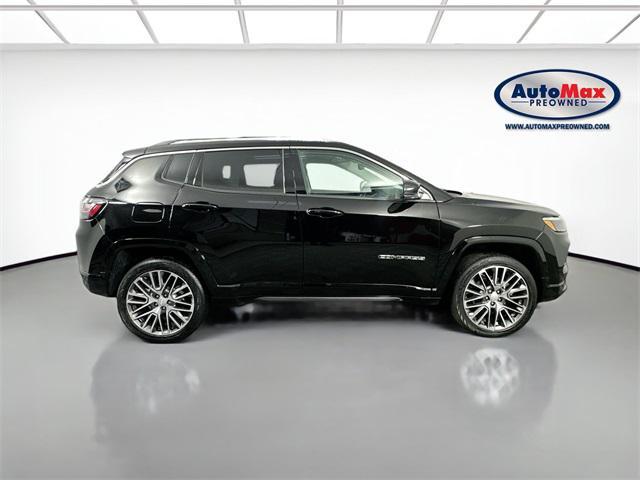 used 2022 Jeep Compass car, priced at $23,500