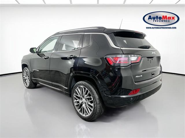 used 2022 Jeep Compass car, priced at $23,500